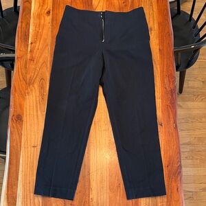 Club Monaco Men's Black Dress Pants - Slim Crop